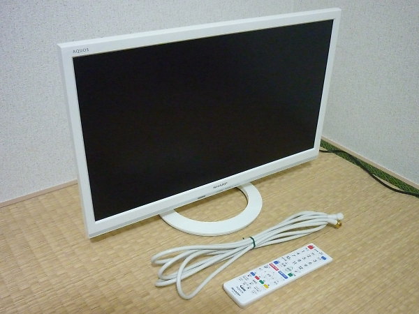 SHARP 22V型 フルHD液晶テレビ AQUOS LC-22K40」を大阪市北区で