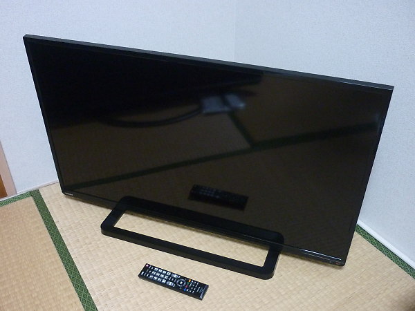 TOSHIBA REGZA 40型　テレビ4K対応4K対応なし