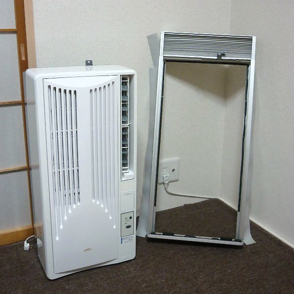 コイズミ 窓用エアコン ルームエアコン - 冷暖房/空調