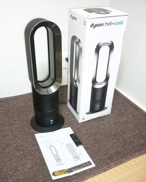 新品未使用dyson ダイソンAM09 ホット＆クール hot&coolブラック扇風機
