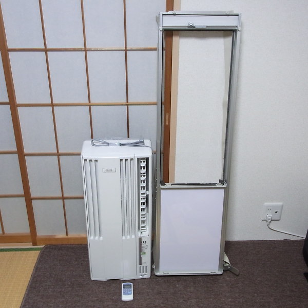 KOIZUMI 窓枠エアコン - 季節、空調家電