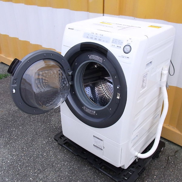 76KgSHARP シャープ　ドラム式洗濯乾燥機　ES-S7C 時短家電