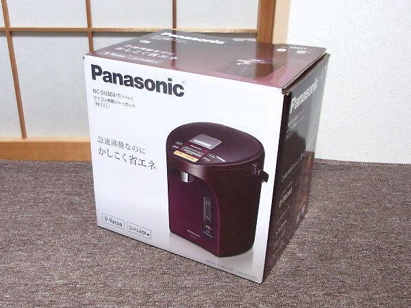 Panasonic マイコン沸騰ジャーポット NC-SU304 新品未使用」を大阪府