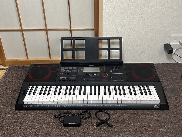 CASIO 61鍵盤 ハイスペック 電子キーボード CT-X3000 (2020年製)を出張買取しました。